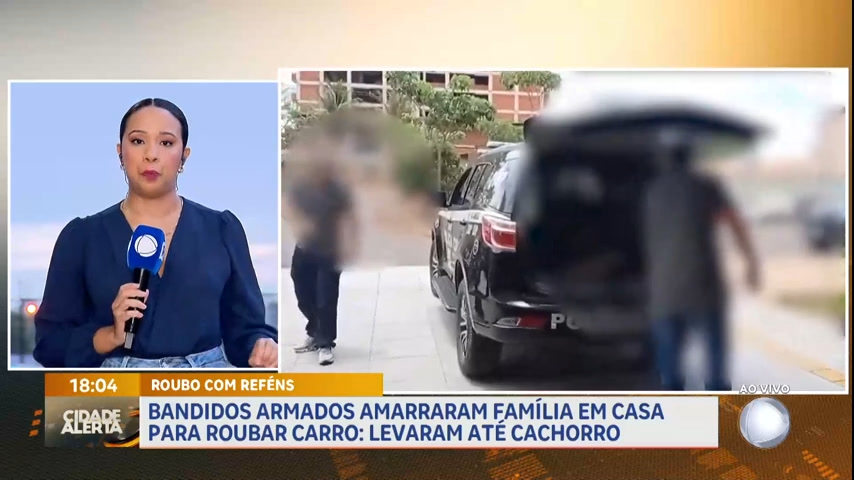 Vídeo: Suspeitos são presos por roubo com reféns em casa de Vicente Pires
