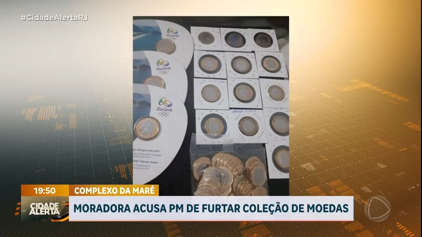 Vídeo: Mulher denuncia que PMs invadiram sua casa e roubaram coleção de moedas na Maré (RJ)