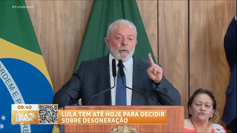 Vídeo: Lula deve decidir sobre desoneração da folha de pagamento até esta quinta (23)