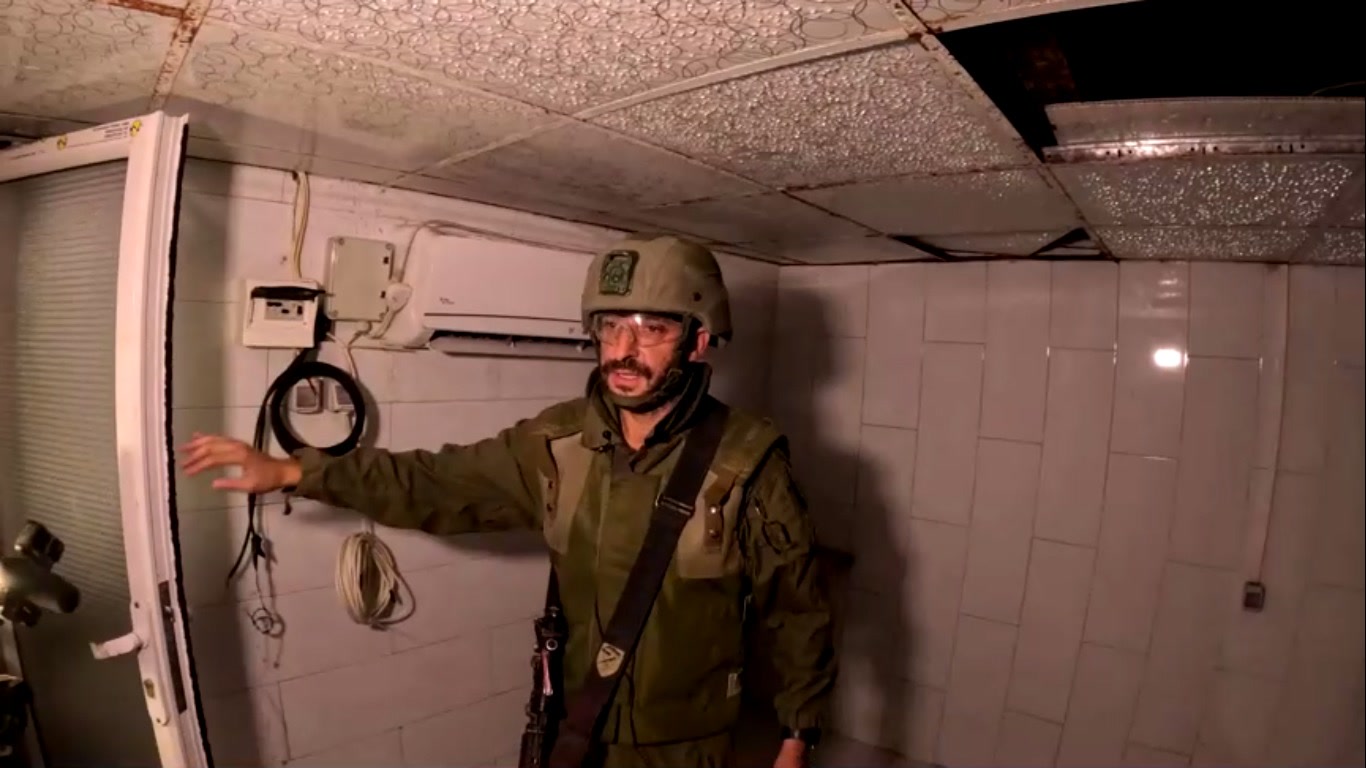 Vídeo: Túnel de terroristas do Hamas sob hospital conta com banheiro, cozinha e mais