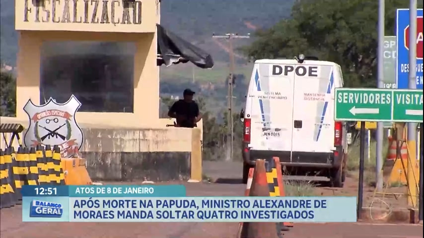Vídeo: Moraes manda soltar quatro réus pelos atos do 8 de Janeiro, depois de morte na Papuda