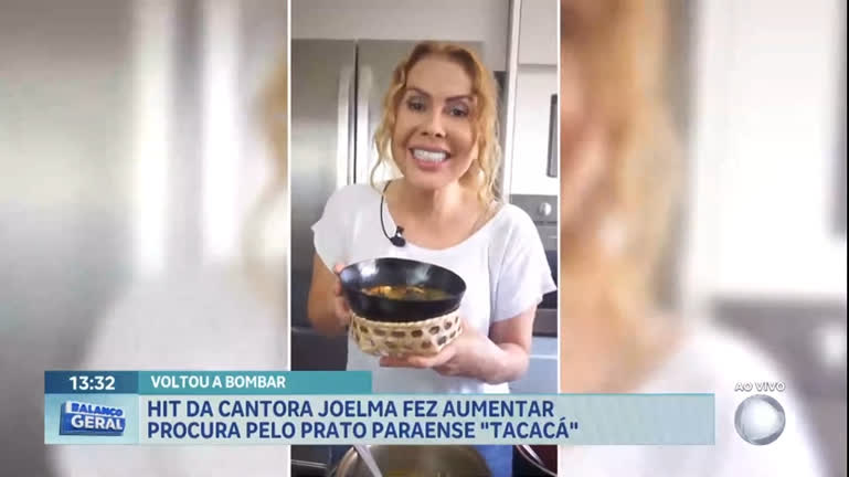 Vídeo: Hit da cantora Joelma fez aumentar procura pelo prato paraense tacacá