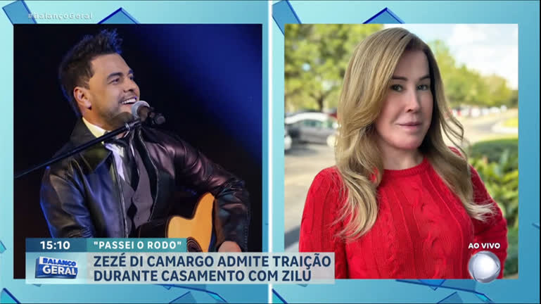 Vídeo: Zezé Di Camargo admite que traiu Zilu durante casamento