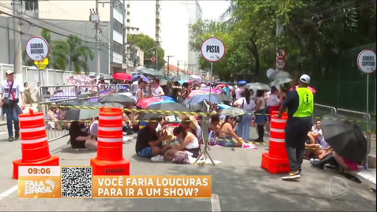 Vídeo: Fala Brasileiro: Pesquisa indica que maioria das pessoas não faria loucuras para ir a shows