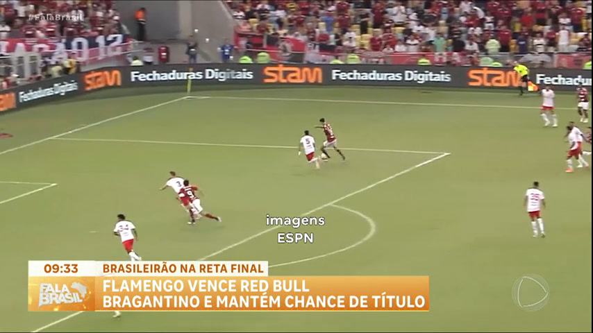 Vídeo: Fala Esporte: No Brasileirão, Bragantino perde para o Flamengo