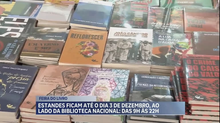 Vídeo: 37ª Feira do Livro de Brasília traz o protagonismo feminino na literatura