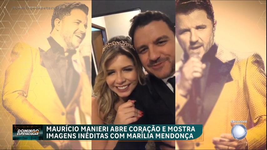 Vídeo: Mauricio Manieri revela registro inédito com Marília Mendonça