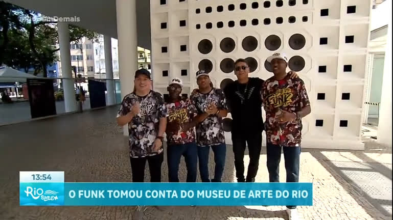 Vídeo: Cultura urbana do funk toma conta do Museu de Arte do Rio