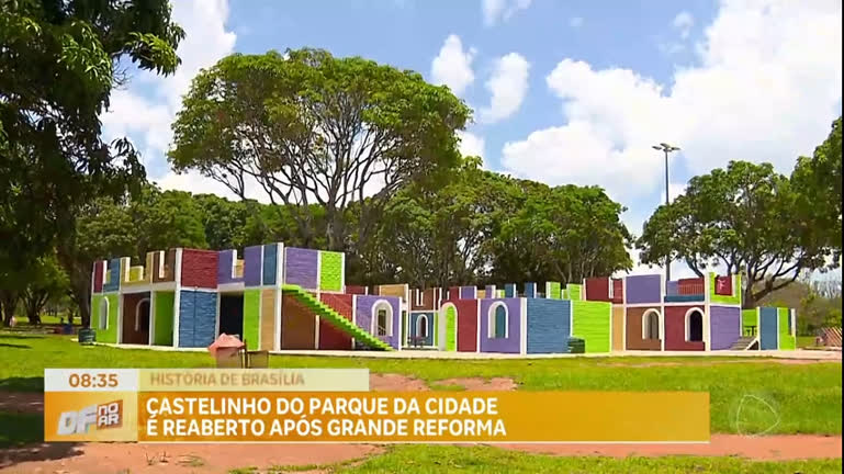Vídeo: Castelinho do Parque da Cidade é reaberto após grande reforma