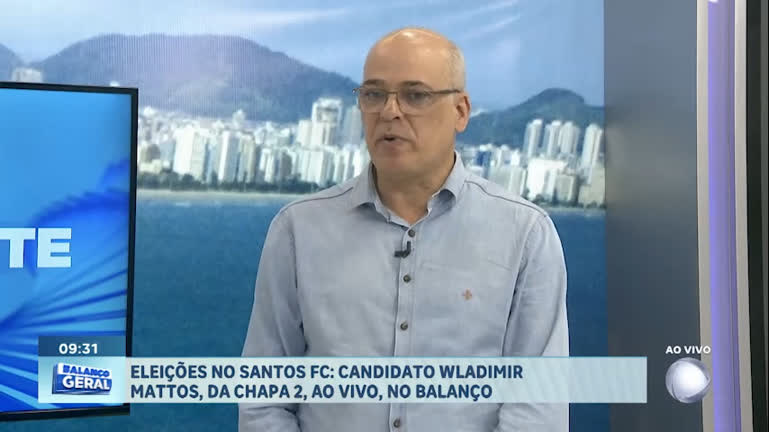 Vídeo: Eleições no Santos FC: Começa a sabatina com os candidatos