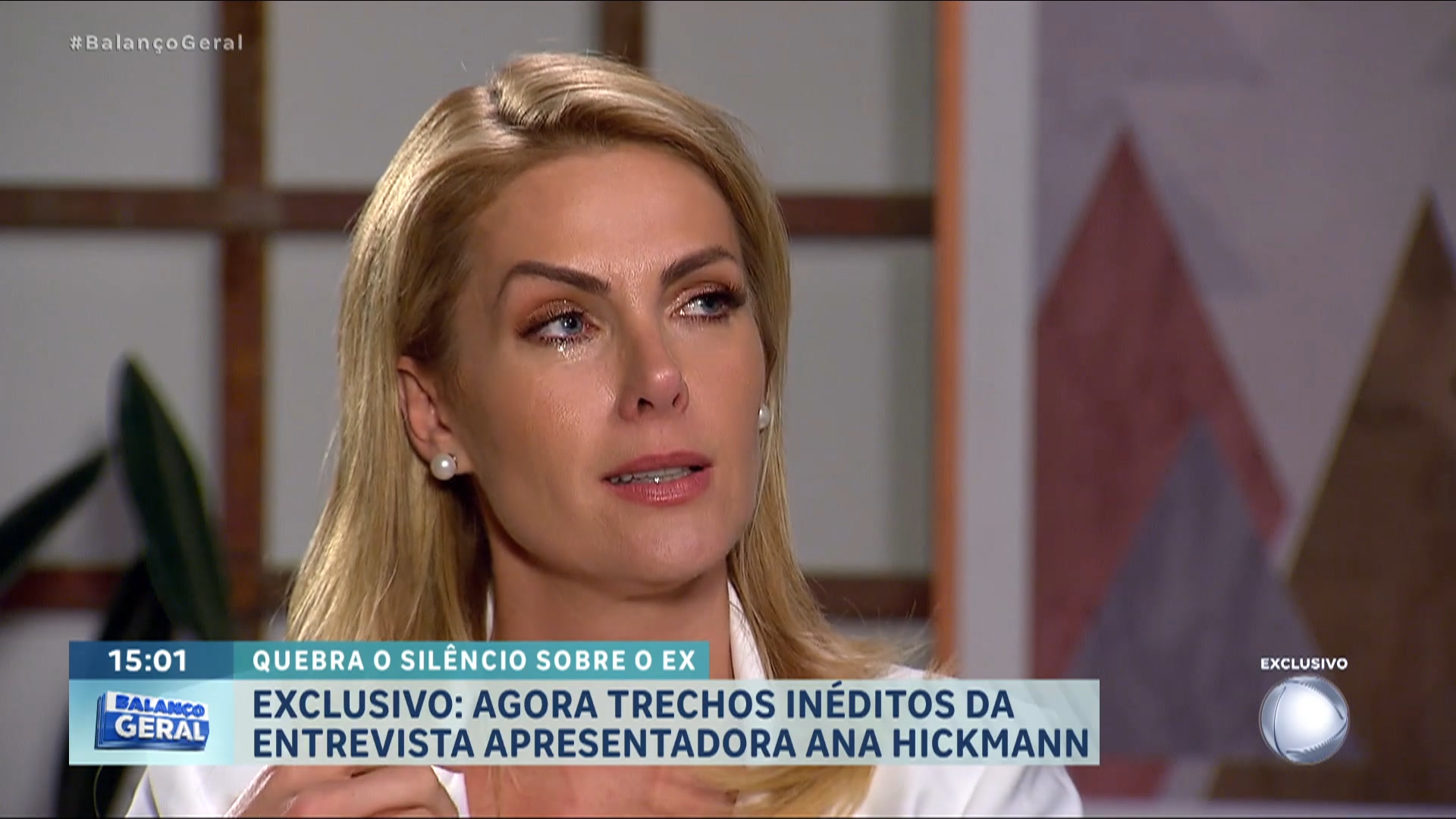Vídeo: Fabíola Reipert revela trechos inéditos de entrevista com a apresentadora Ana Hickmann