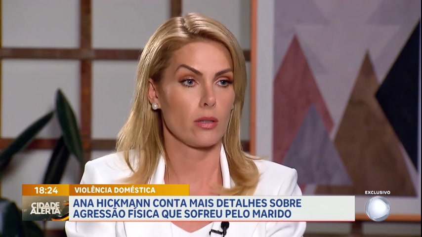 Vídeo: Ana Hickmann revela detalhes sobre agressão que sofreu do marido