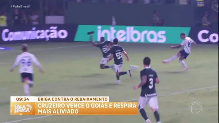 Vídeo: Fala Esporte : Cruzeiro vence Goiás e embola luta contra rebaixamento no Brasileirão