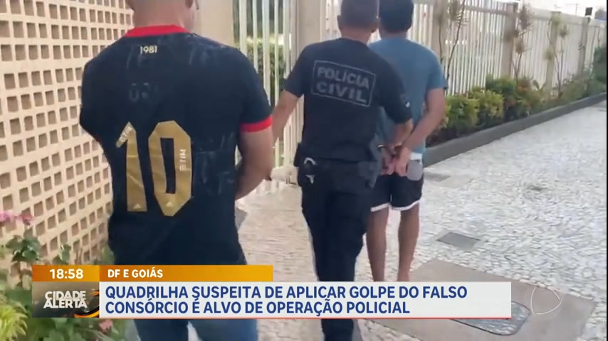 Vídeo: Grupo suspeito de aplicar golpe do falso consórcio é alvo de operação