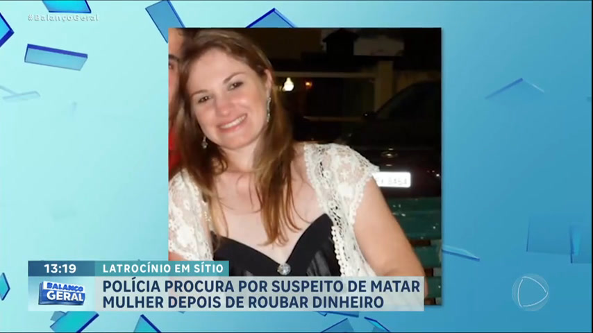 Vídeo: Mulher é sequestrada e morta após roubo a sítio em SP