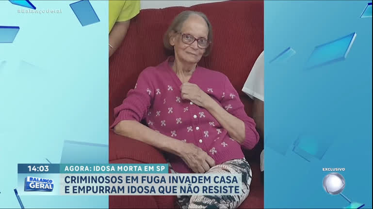 Vídeo: Idosa é encontrada morta após ter a casa invadida na Grande São Paulo