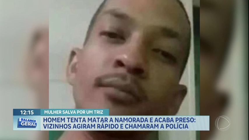 Vídeo: Suspeito de tentar matar a namorada espancada no Guará é preso