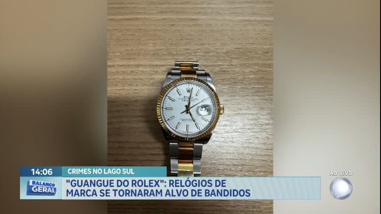 Vídeo: Relógios de luxo viram alvo de assaltantes no DF