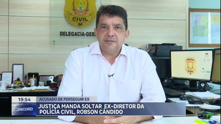 Vídeo: Justiça manda soltar ex-diretor-geral da Polícia Civil do DF Robson Cândido