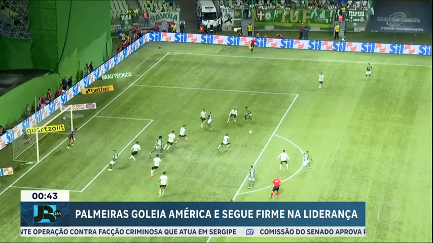 Vídeo: Palmeiras goleia, Botafogo tropeça e Atlético-MG supera Flamengo; briga na ponta segue acirrada