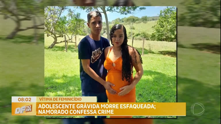 Vídeo: Adolescente grávida morre esfaqueada e namorado confessa crime