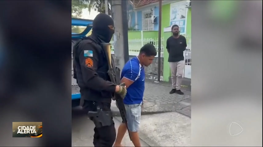 Vídeo: RJ: miliciano que matou PM da Corregedoria é preso