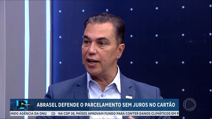 Vídeo: JR Entrevista : Abrasel defende parcelamento sem juros no cartão