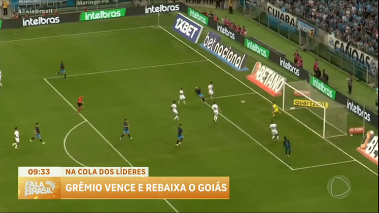 Vídeo: Fala Esporte: Grêmio ganha do Goiás e chega a 62 pontos no Brasileirão