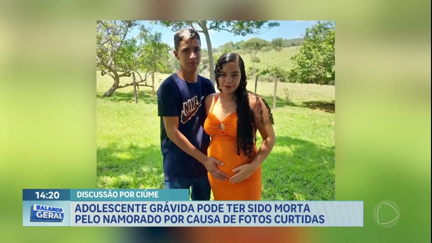 Vídeo: Adolescente grávida pode ter sido morta pelo namorado por ciúmes