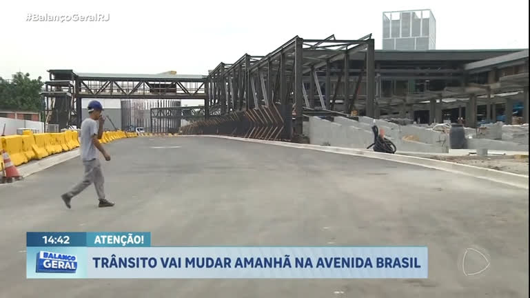 Vídeo: Acesso a Francisco Bicalho será liberada na avenida Brasil neste sábado (2)
