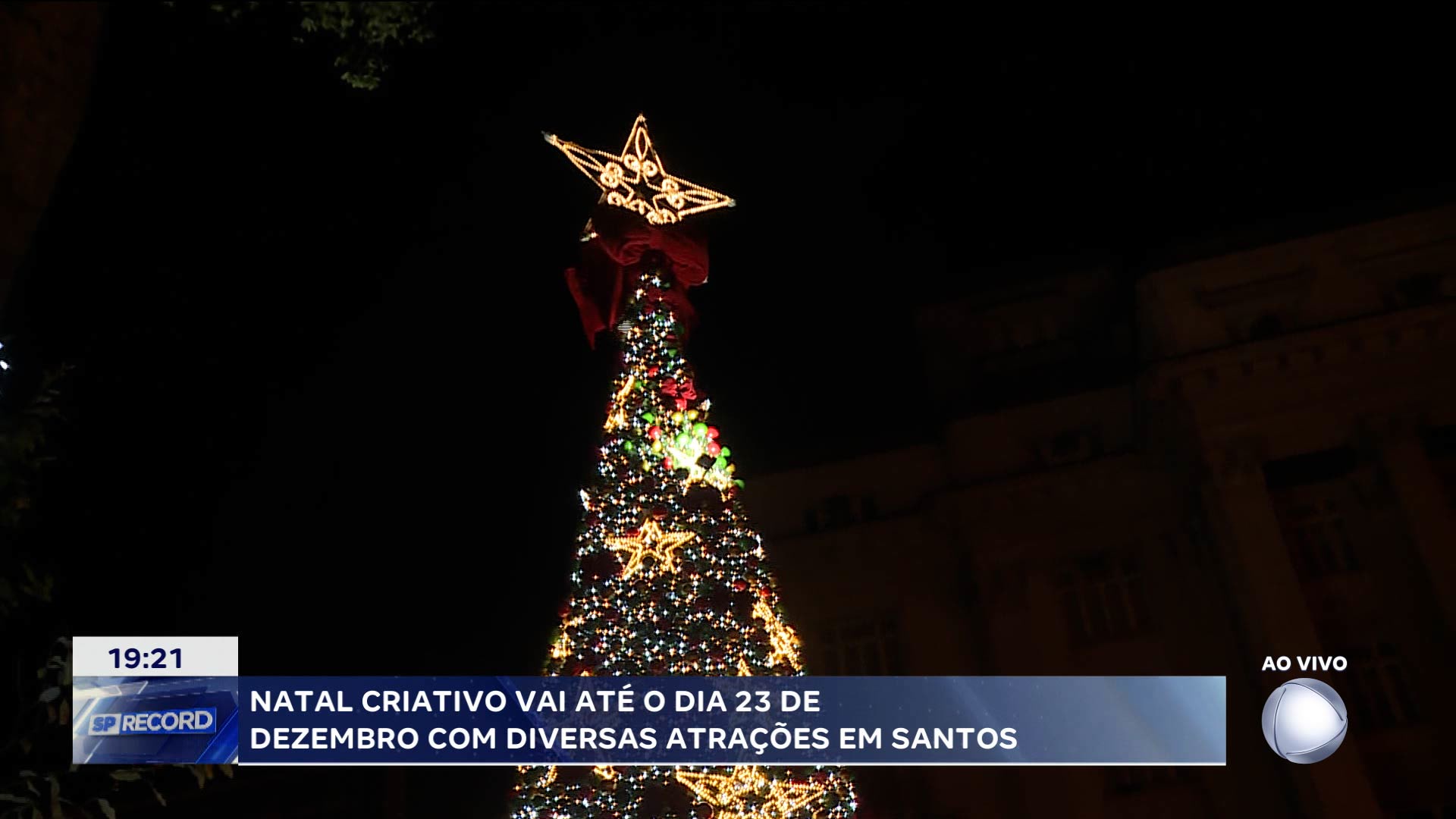 Vídeo: Terceira edição do Natal Criativo em Santos