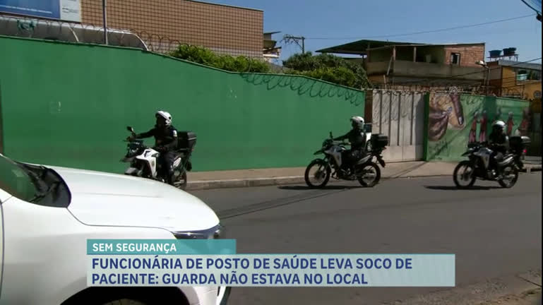 Vídeo: Funcionária de posto de saúde leva soco de paciente em Belo Horizonte