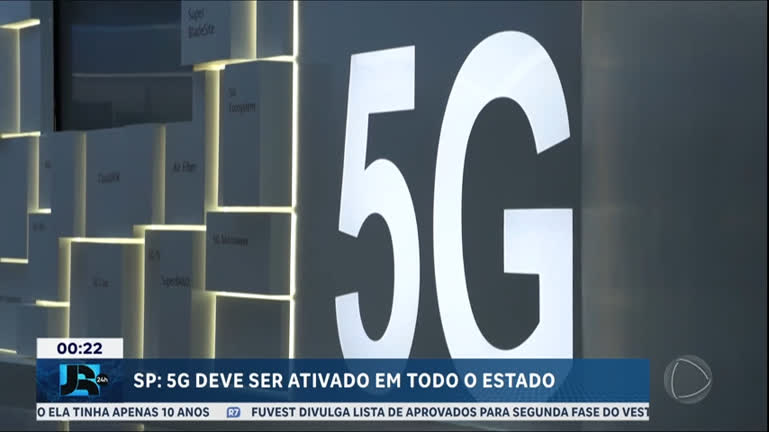 Vídeo: Internet 5G será liberada em todo estado de São Paulo na próxima semana