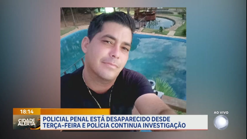 Vídeo: Família oferece R$ 50 mil por informações sobre policial penal desaparecido