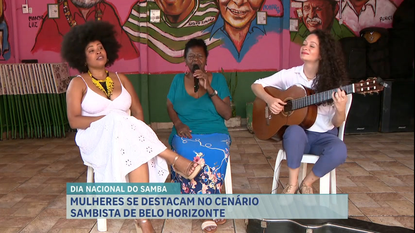 Vídeo: Mulheres mineiras recebem destaque nacional no samba