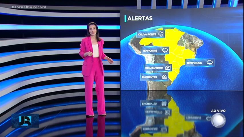 Vídeo: Acompanhe a previsão do tempo para este domingo (3) em todo o Brasil