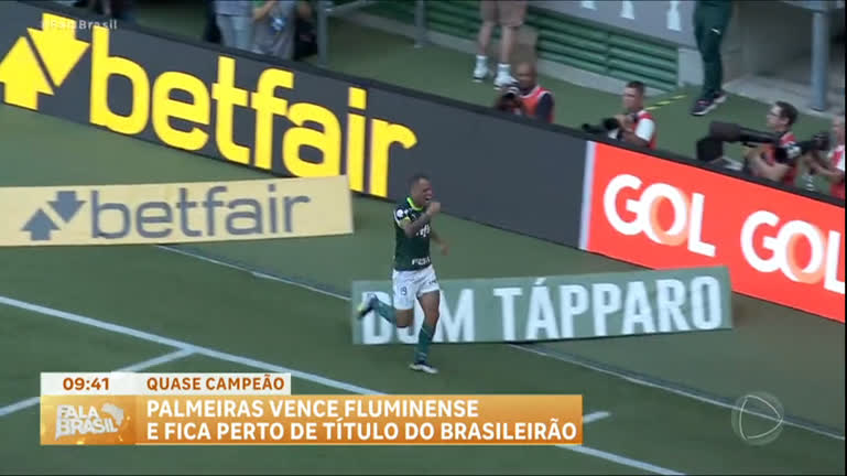 Vídeo: Fala Esporte: Palmeiras ganha em casa do Fluminense e fica com as duas mãos na taça do Brasileirão