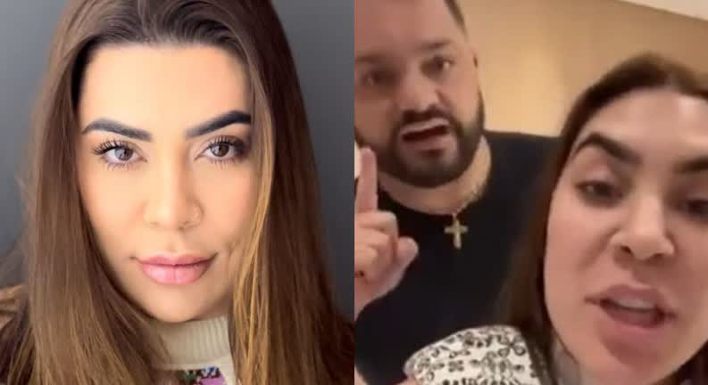 Vídeo: Naiara Azevedo: vídeo mostra ex-marido dando tapa em celular da cantora durante discussão