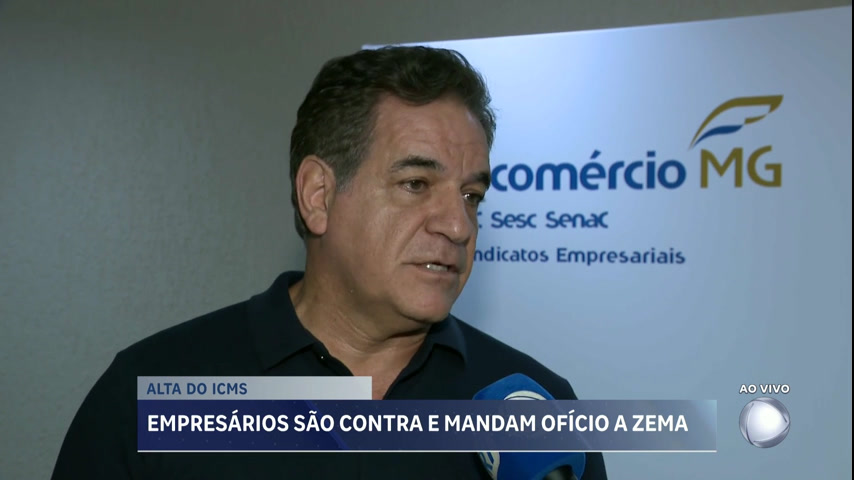 Vídeo: Setor do comércio se mobiliza contra um possível aumento do ICMS em Minas Gerais