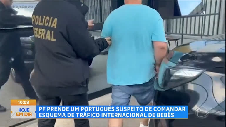 Vídeo: Português é preso acusado de comandar tráfico de bebês