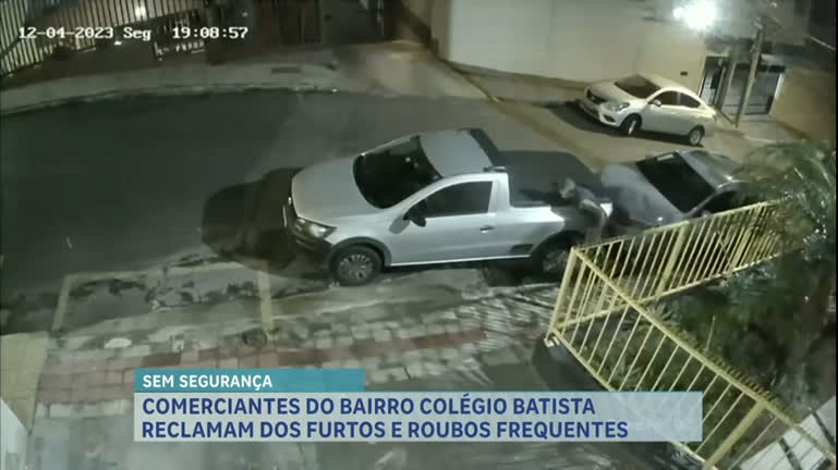 Vídeo: Onda de assaltos preocupa moradores da região leste de Belo Horizonte