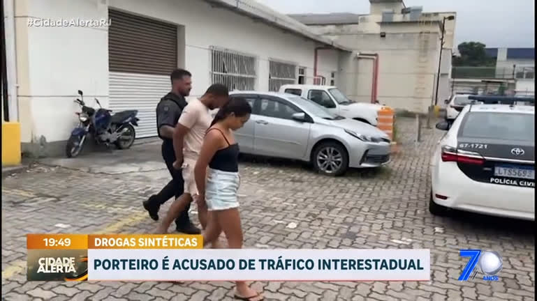 Vídeo: Casal é preso apontado como principal fornecedor da droga feita com medicamento para cavalo no Rio