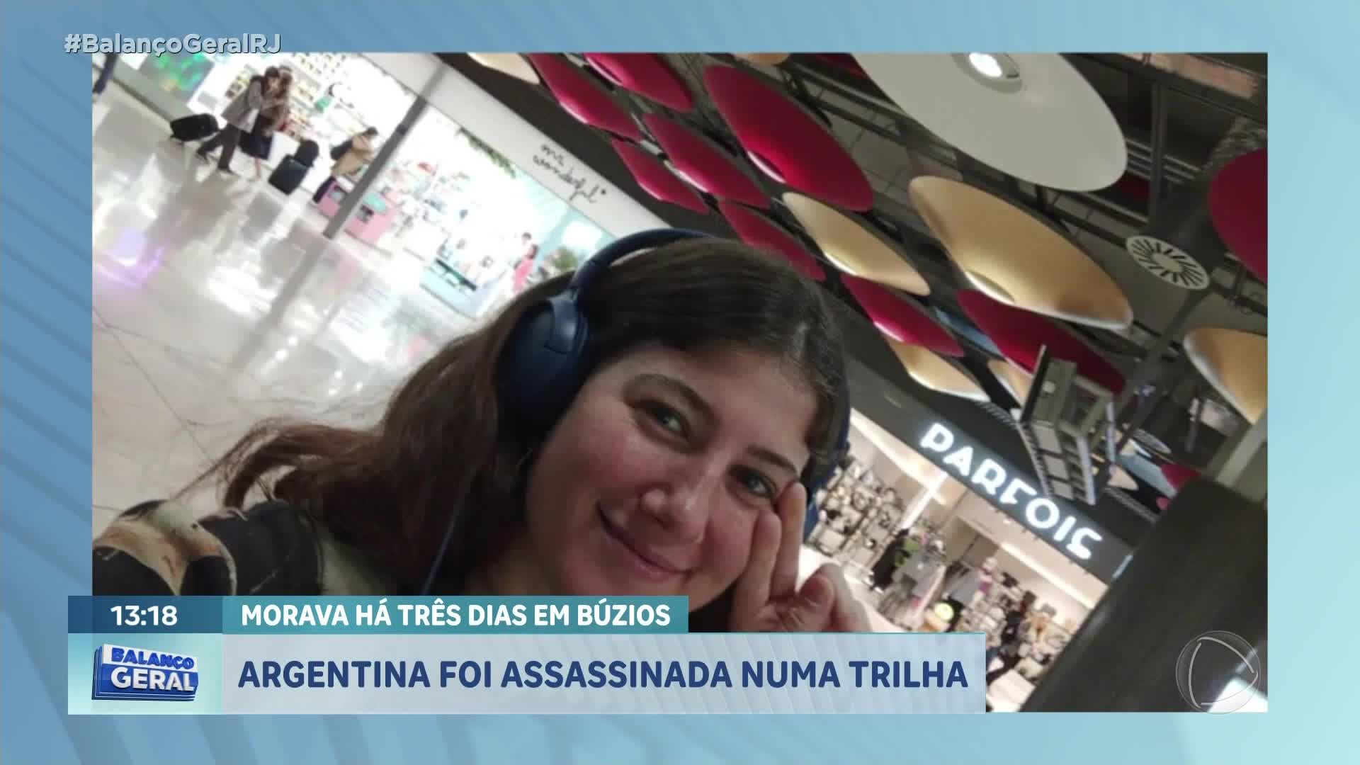 Vídeo: Polícia investiga morte de argentina que morava há três dias em Búzios