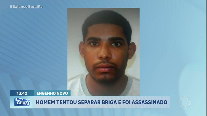 Vídeo: Homem é assassinado ao tentar separar briga na zona norte do Rio
