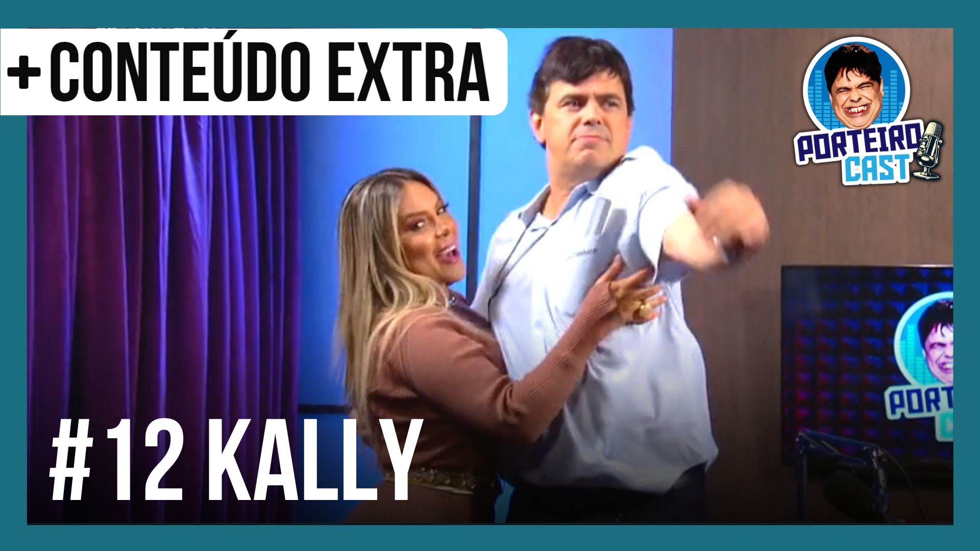 Vídeo: PorteiroCast #12 | Kally solta a voz e dança forró com Carioca | A Fazenda 15