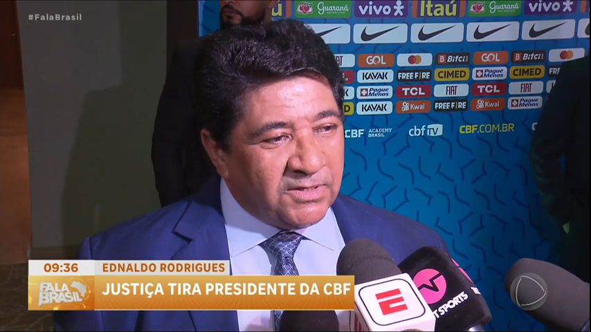 Vídeo: Fala Esporte: Justiça tira presidente da CBF Ednaldo Rodrigues do cargo
