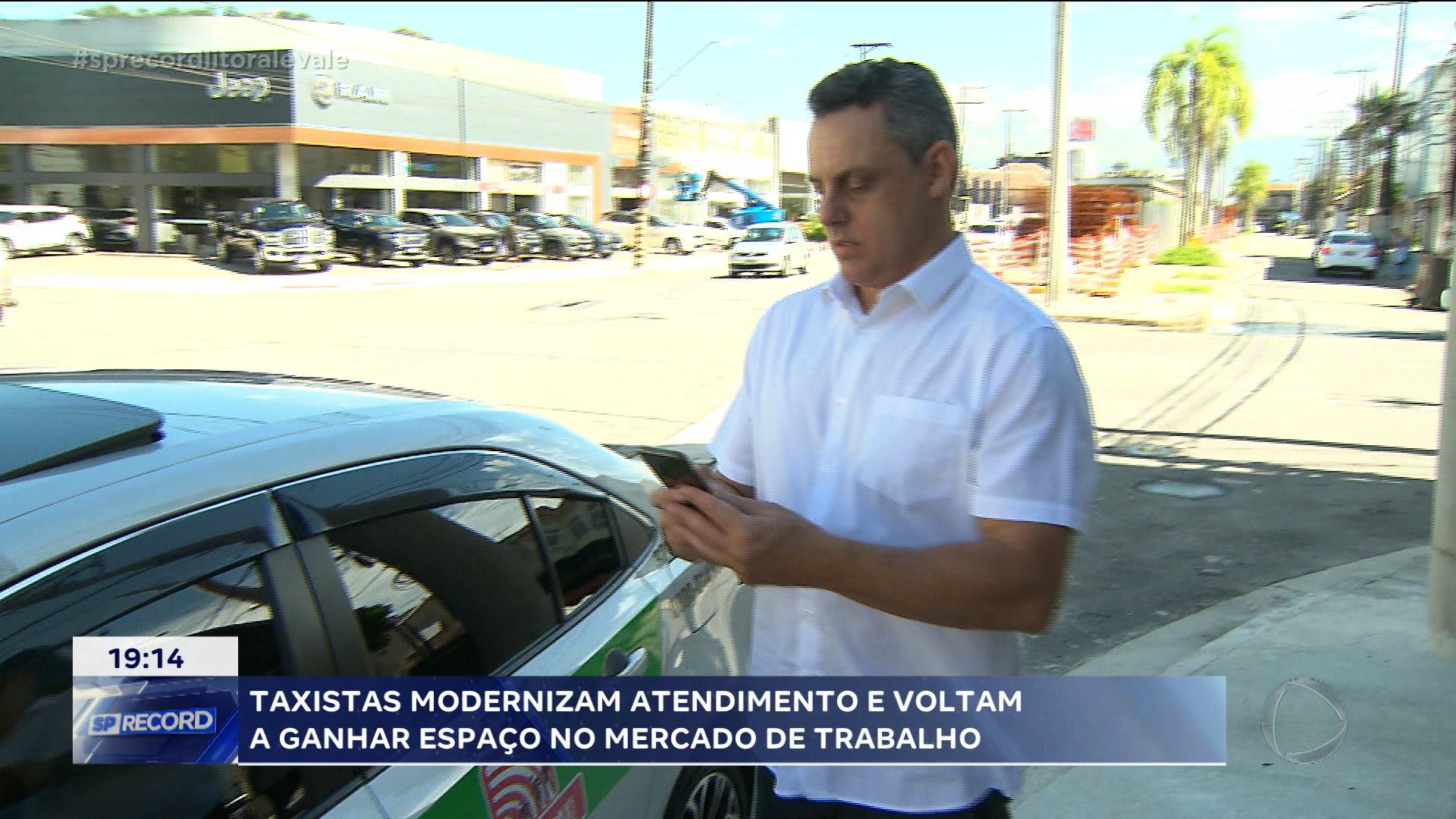 Vídeo: Baixada Santista tem quase dois mil taxistas