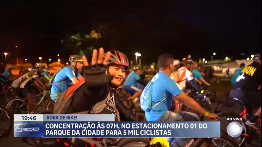 Vídeo: Bora de Bike espera reunir cinco mil ciclistas neste domingo