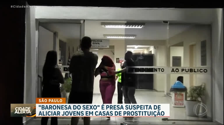 Vídeo: ‘Baronesa do Sexo’ aliciava vítimas no Norte e levava as jovens para casas de prostituição