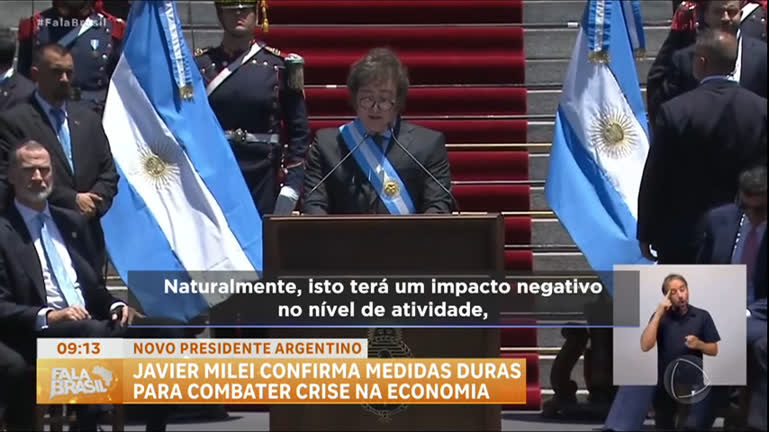 Vídeo: Novo presidente da Argentina não anuncia medidas econômicas nesta segunda (11)